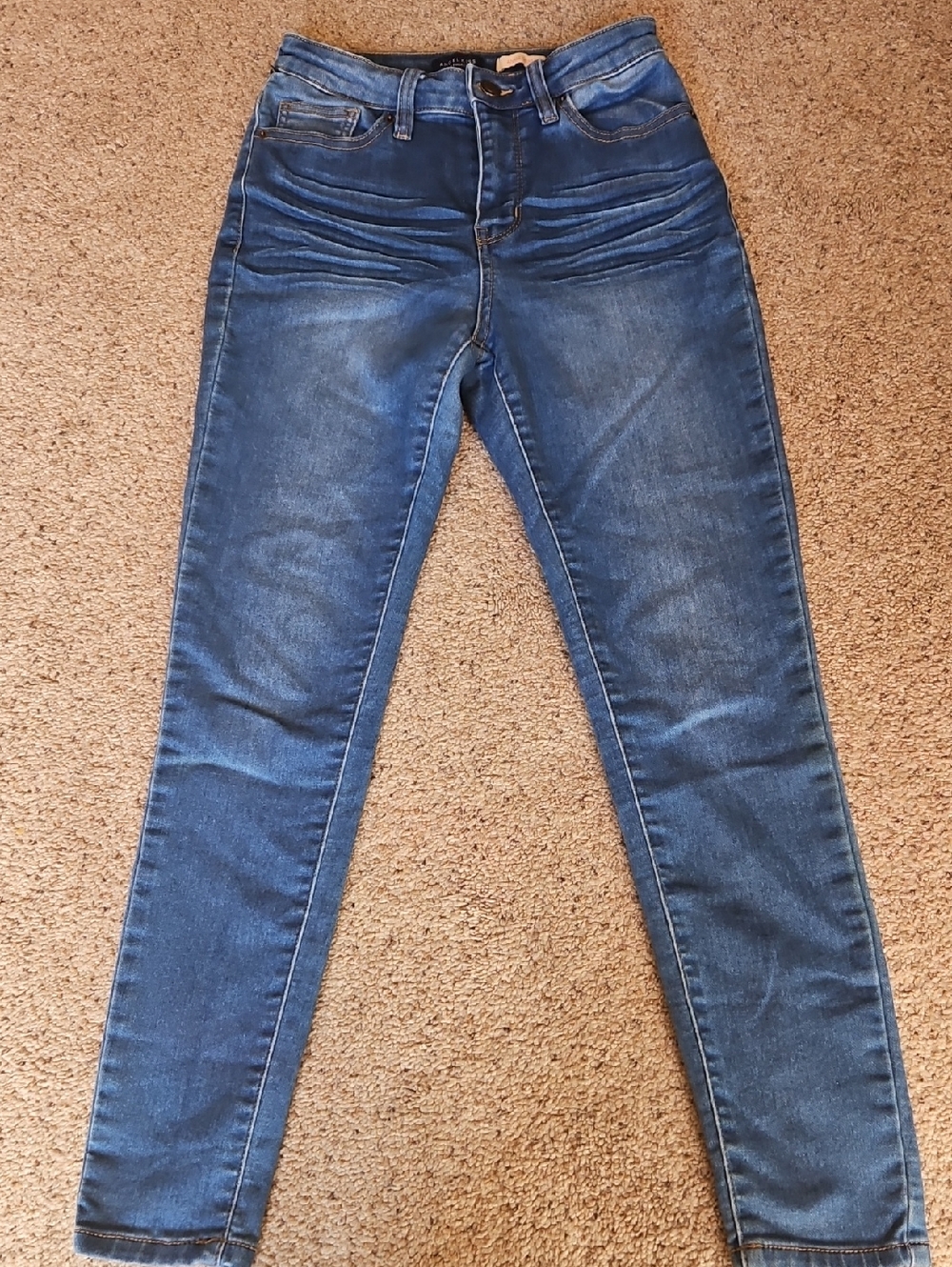 Angel Kiss Women's Dark Wash Skinny Jeans